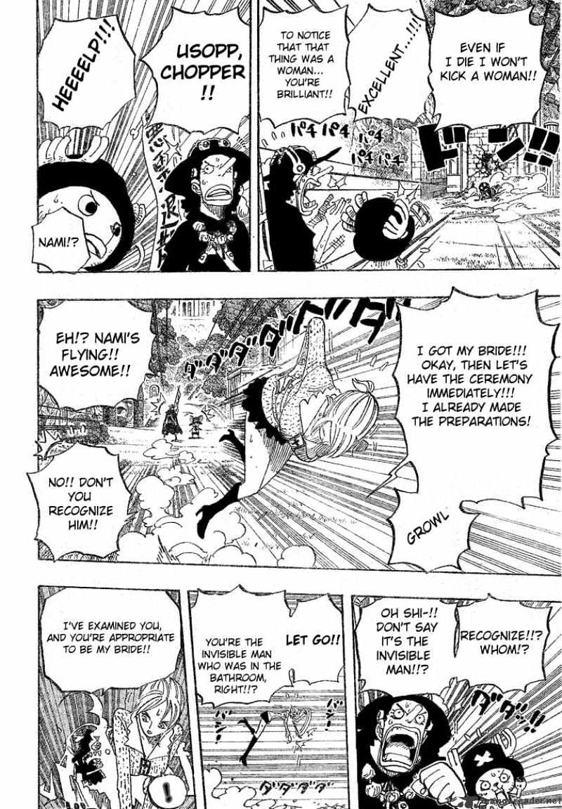 One Piece - Chapter 453 : Cloudy With A Small Chance Of Bone