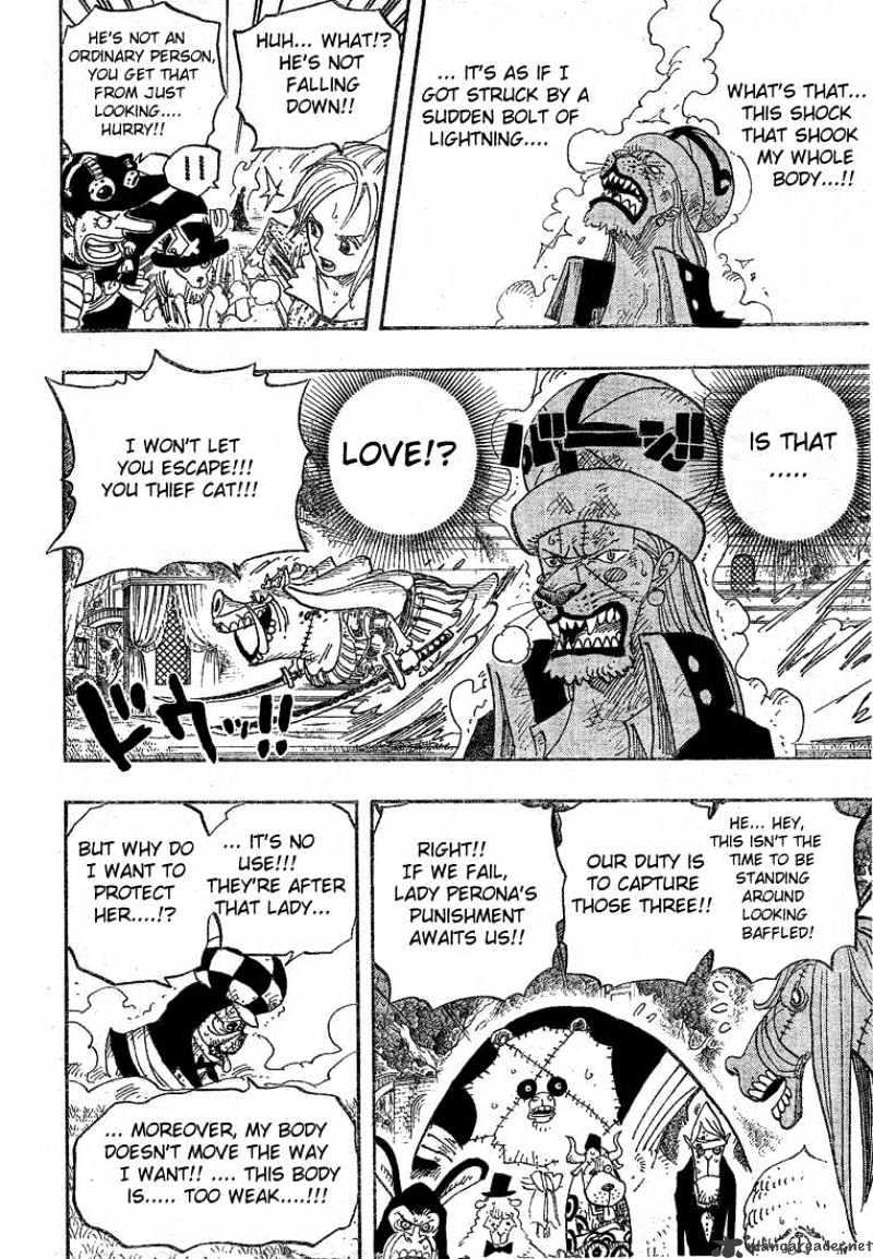 One Piece - Chapter 453 : Cloudy With A Small Chance Of Bone