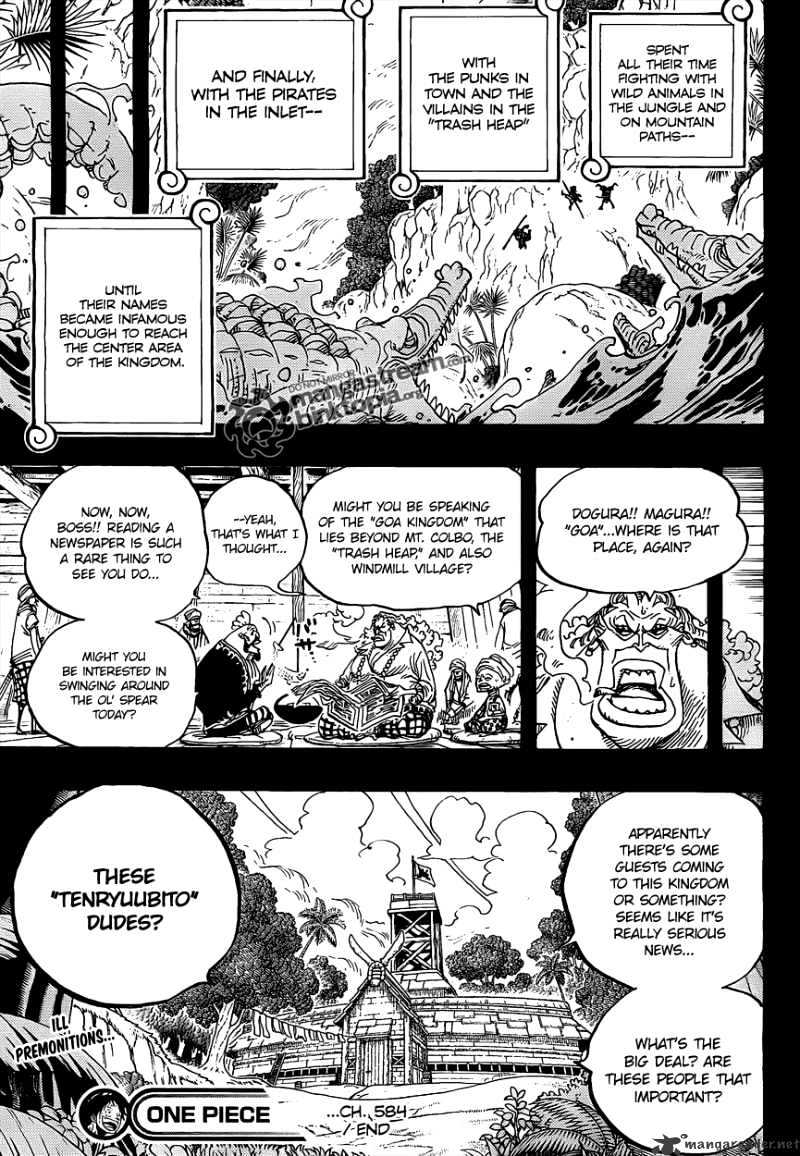 One Piece - Chapter 584 : The Polchemi Incident