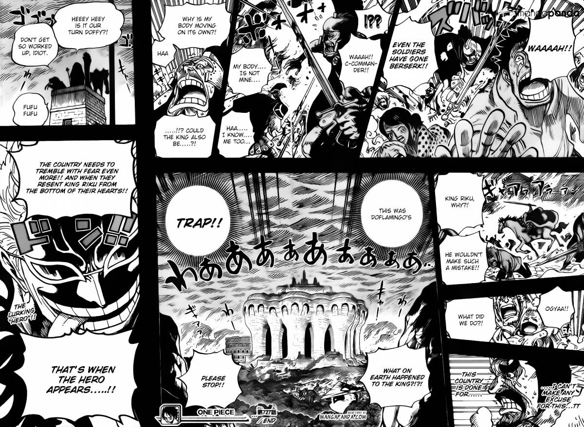 One Piece - Chapter 727 : Ambushing Heroes.