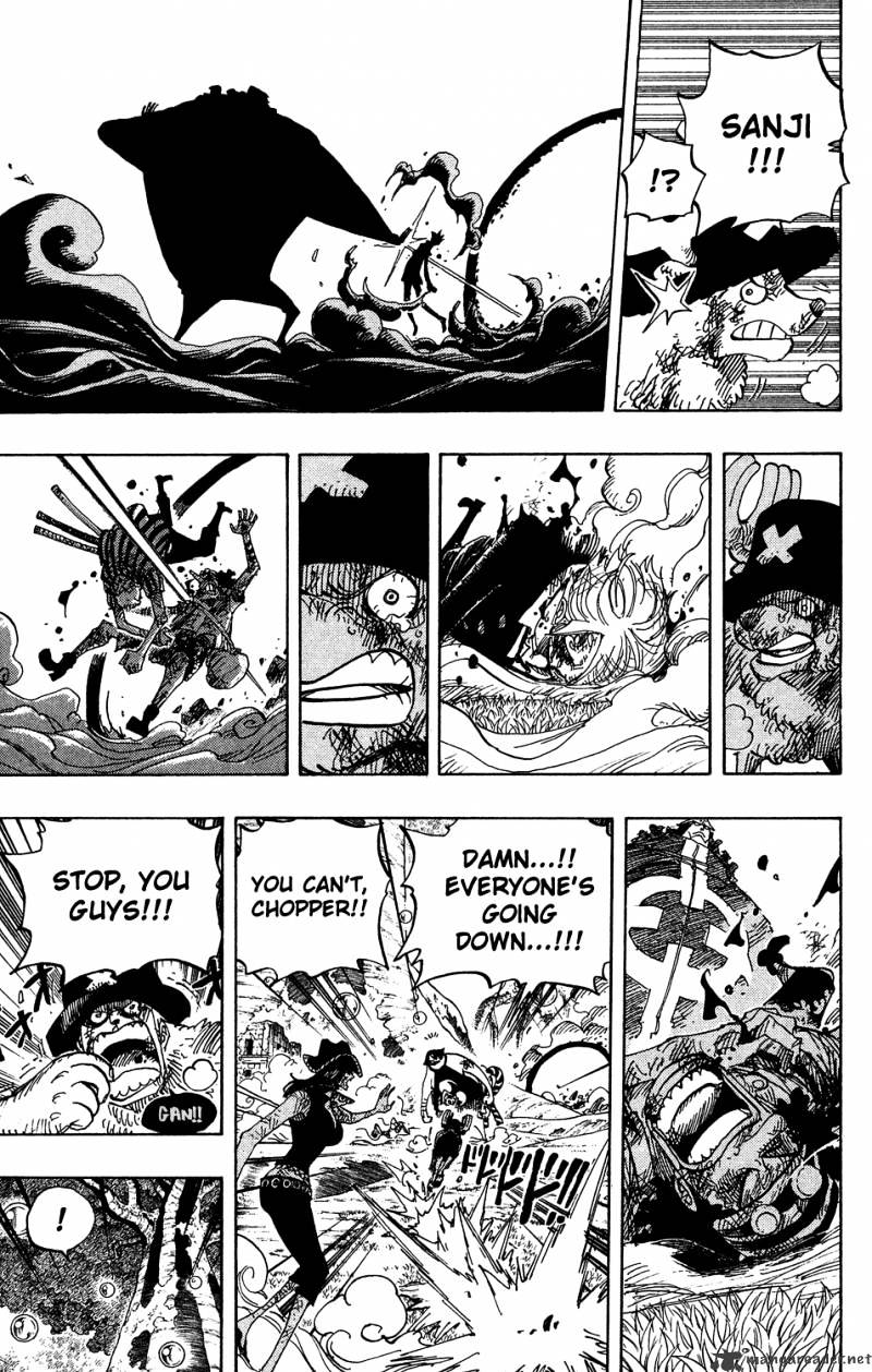 One Piece - Chapter 512 : Zoro, Vanished