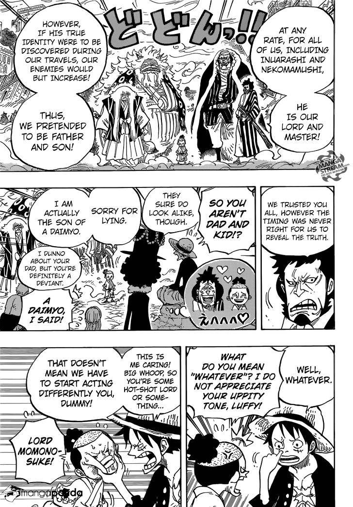 One Piece - Chapter 817 : Raizou Of The Mist