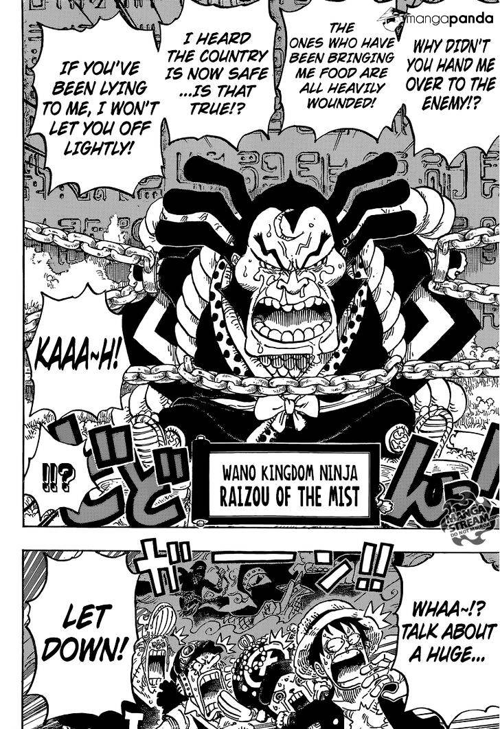 One Piece - Chapter 817 : Raizou Of The Mist