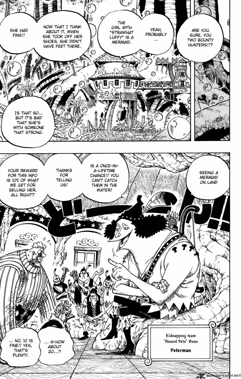 One Piece - Chapter 499 : Shabondy Park