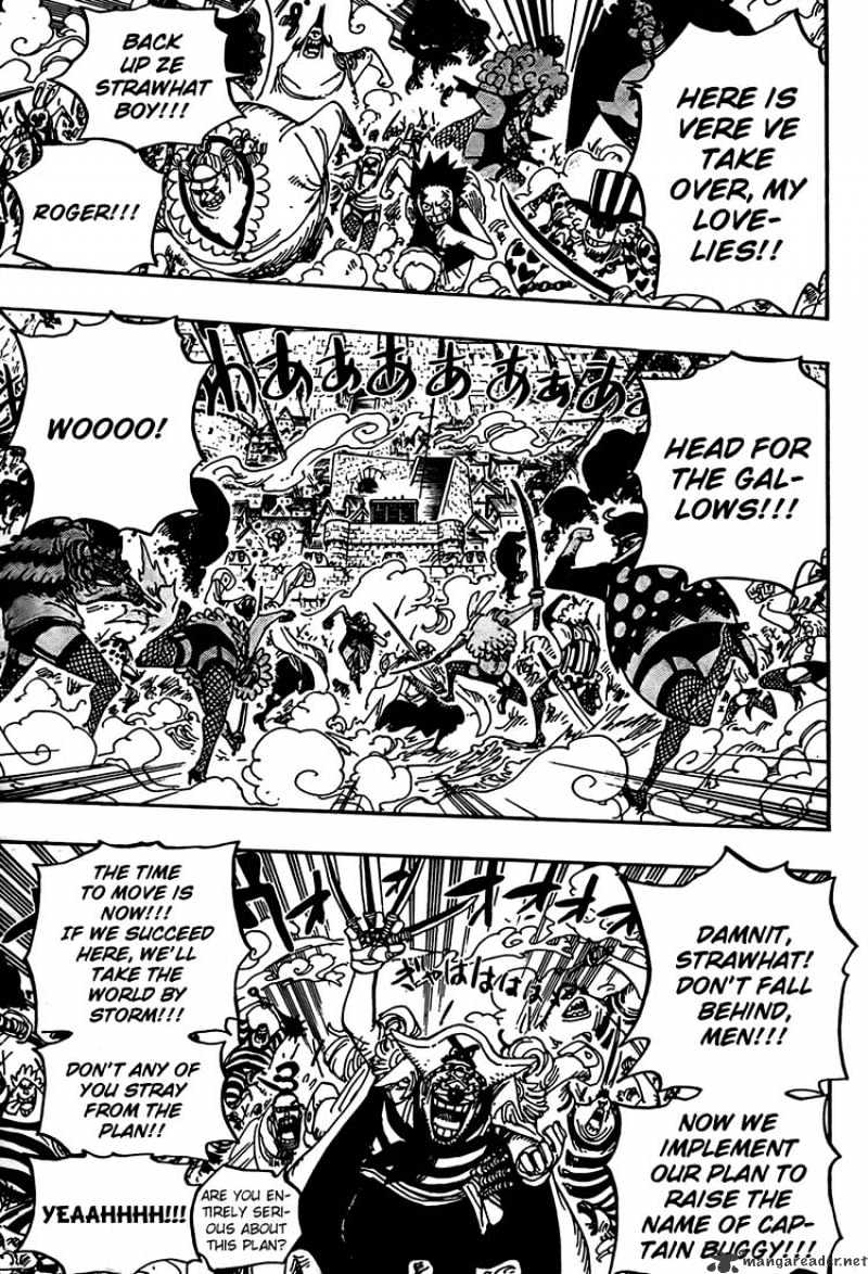 One Piece - Chapter 560 : The Prisoners From Impel Down