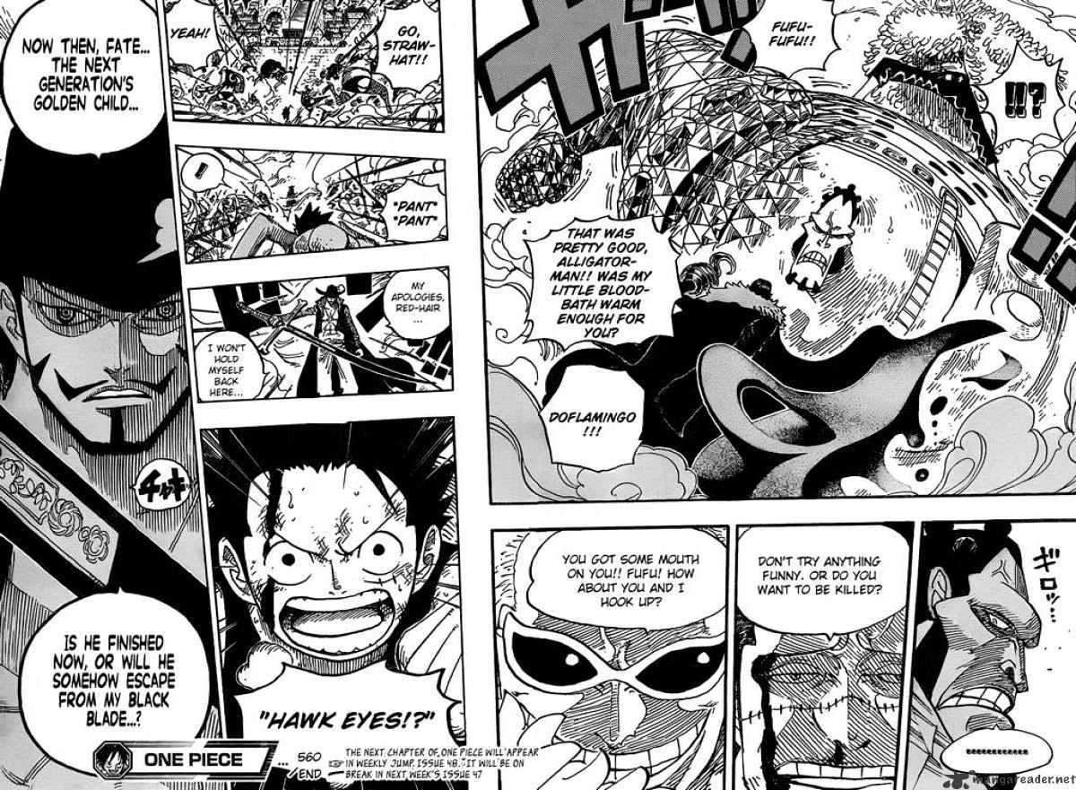 One Piece - Chapter 560 : The Prisoners From Impel Down