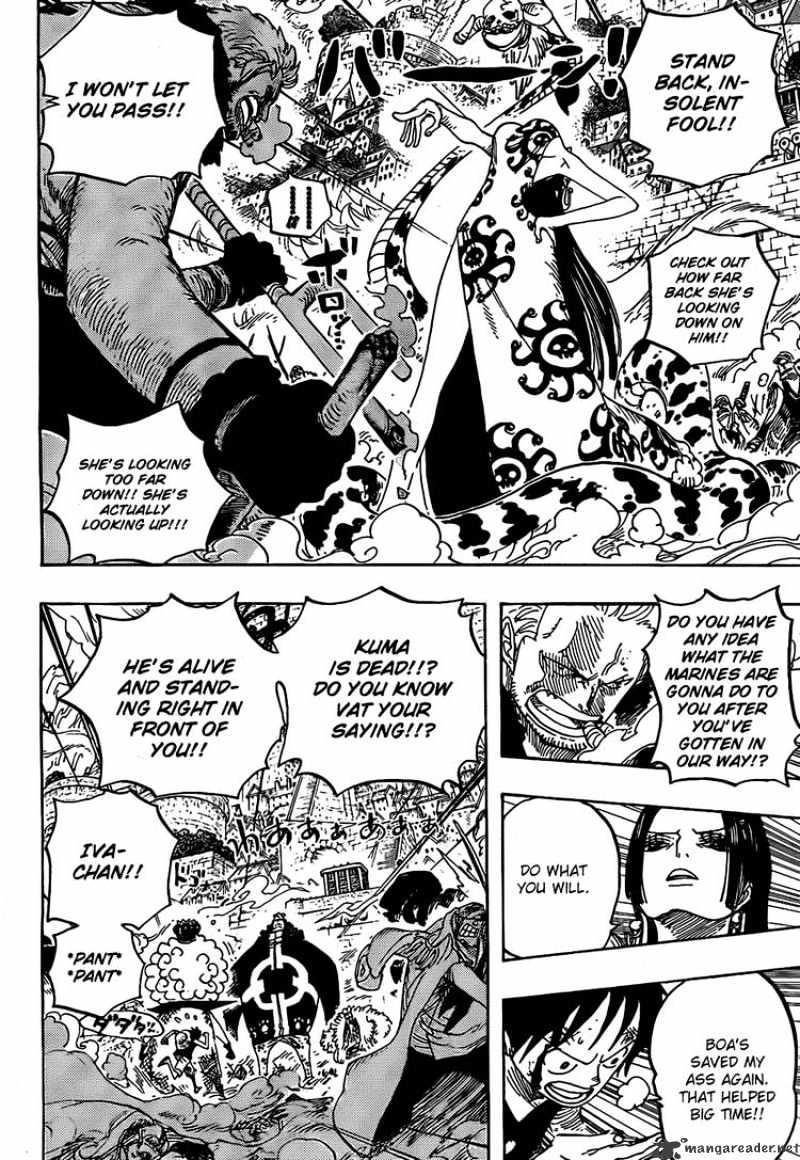 One Piece - Chapter 560 : The Prisoners From Impel Down