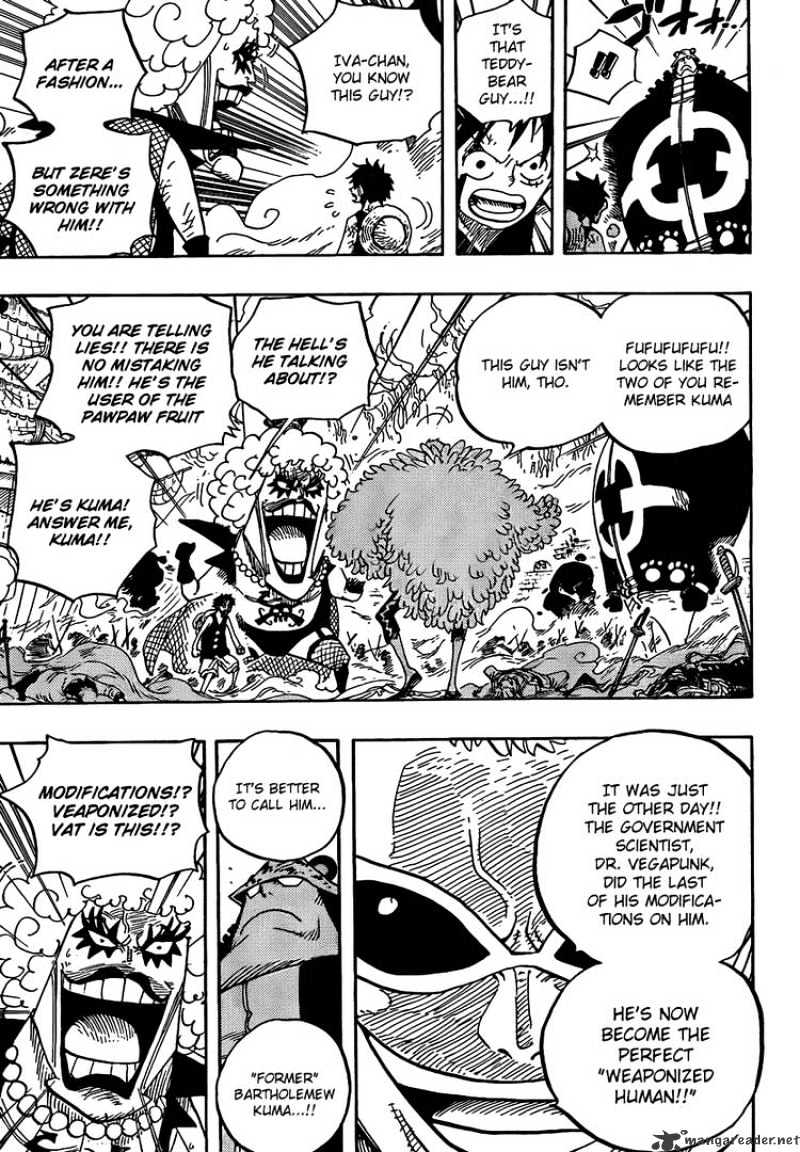 One Piece - Chapter 560 : The Prisoners From Impel Down