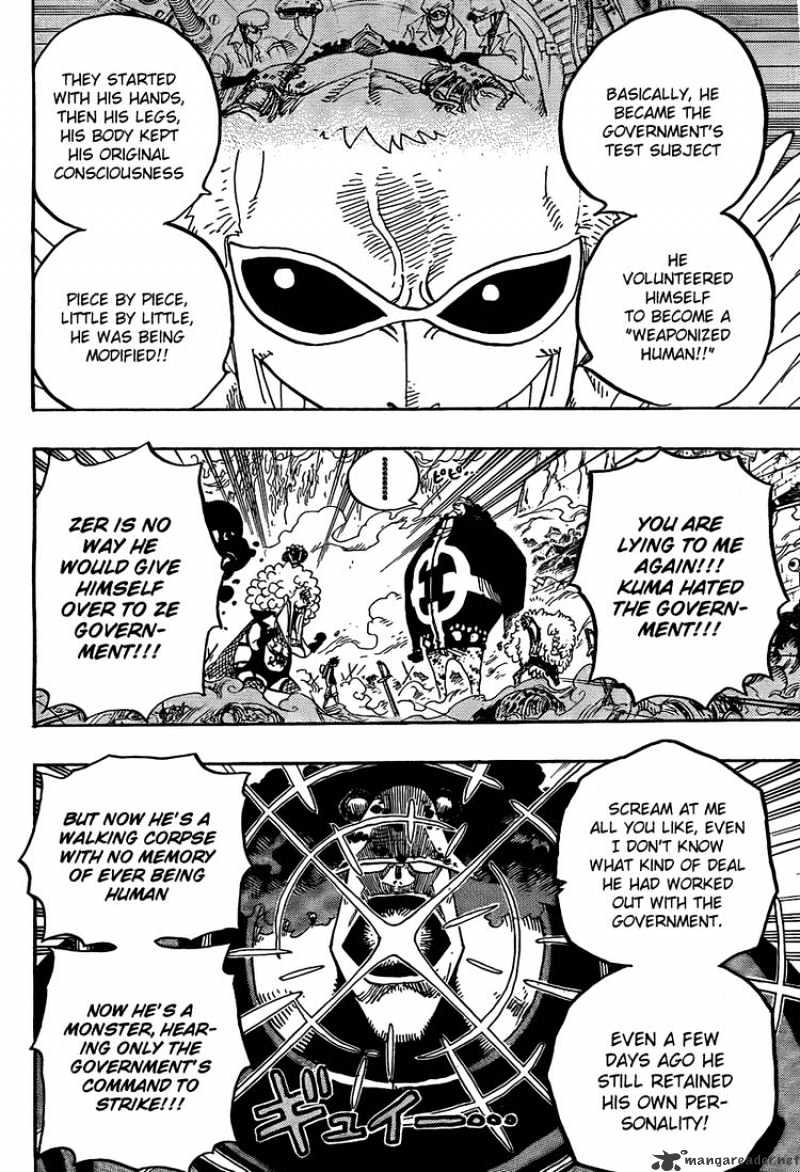 One Piece - Chapter 560 : The Prisoners From Impel Down