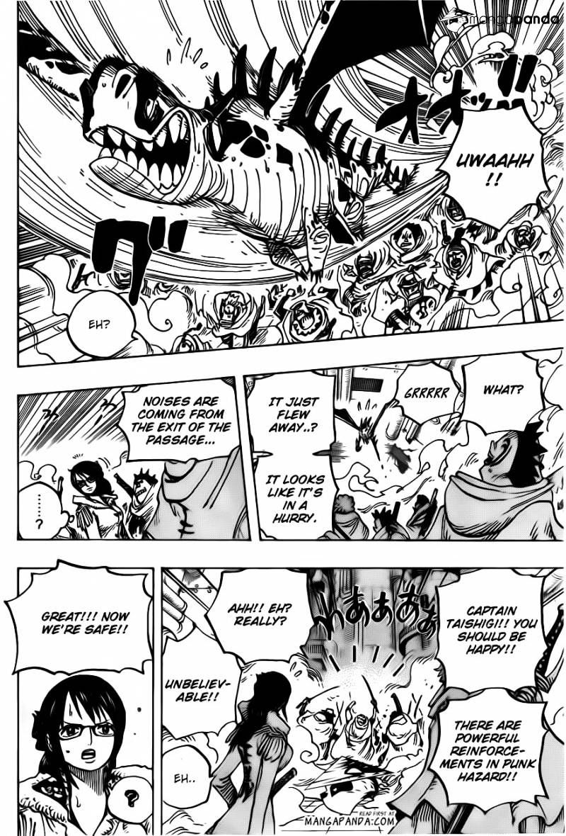 One Piece - Chapter 680 : Captain Of The Marine S G-5, Kichiku No Vergo