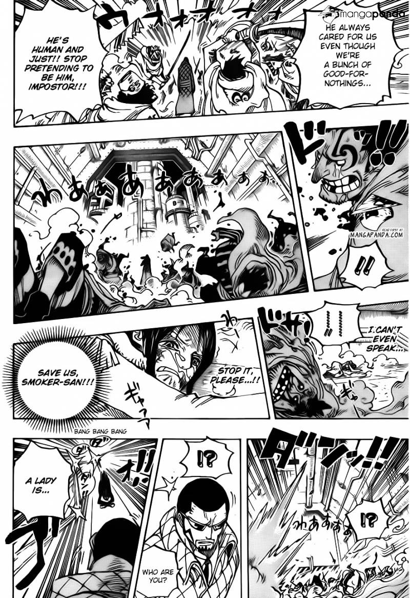 One Piece - Chapter 680 : Captain Of The Marine S G-5, Kichiku No Vergo