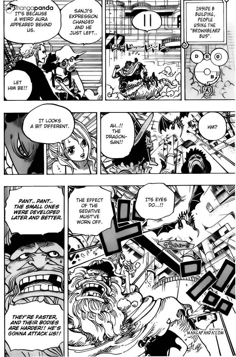 One Piece - Chapter 680 : Captain Of The Marine S G-5, Kichiku No Vergo