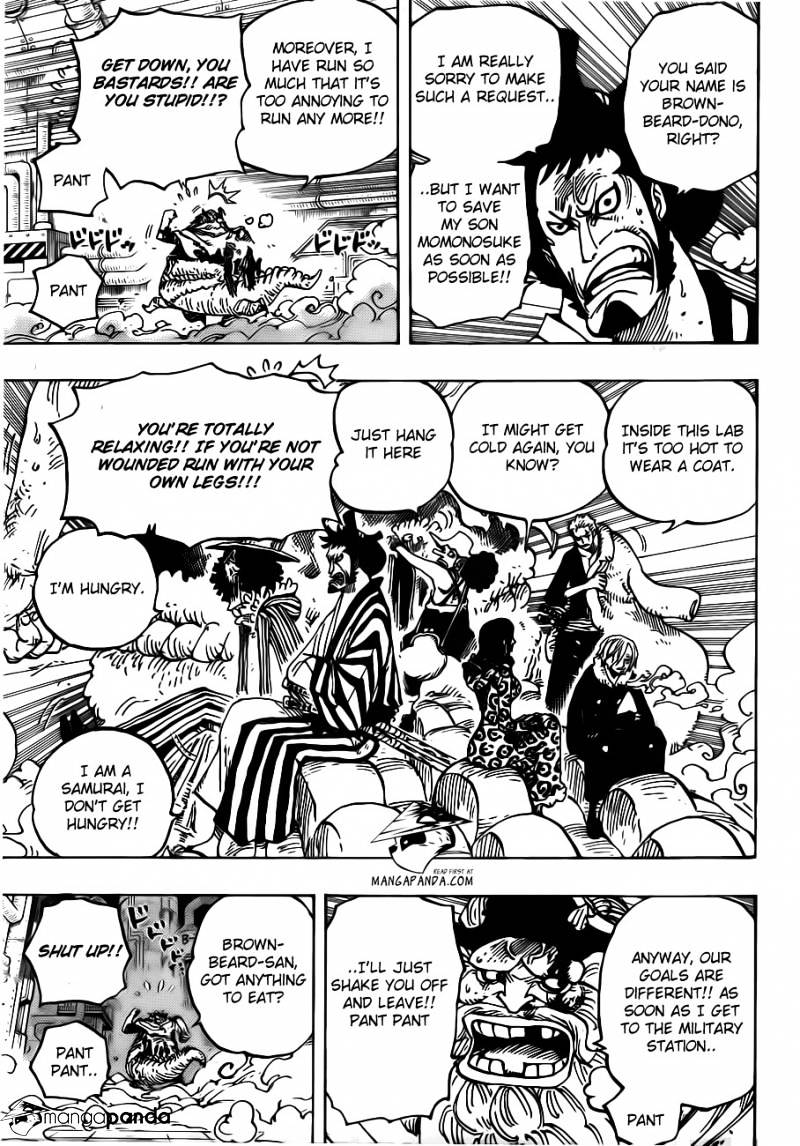 One Piece - Chapter 680 : Captain Of The Marine S G-5, Kichiku No Vergo