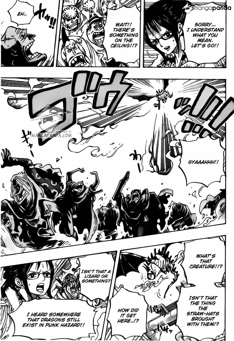 One Piece - Chapter 680 : Captain Of The Marine S G-5, Kichiku No Vergo