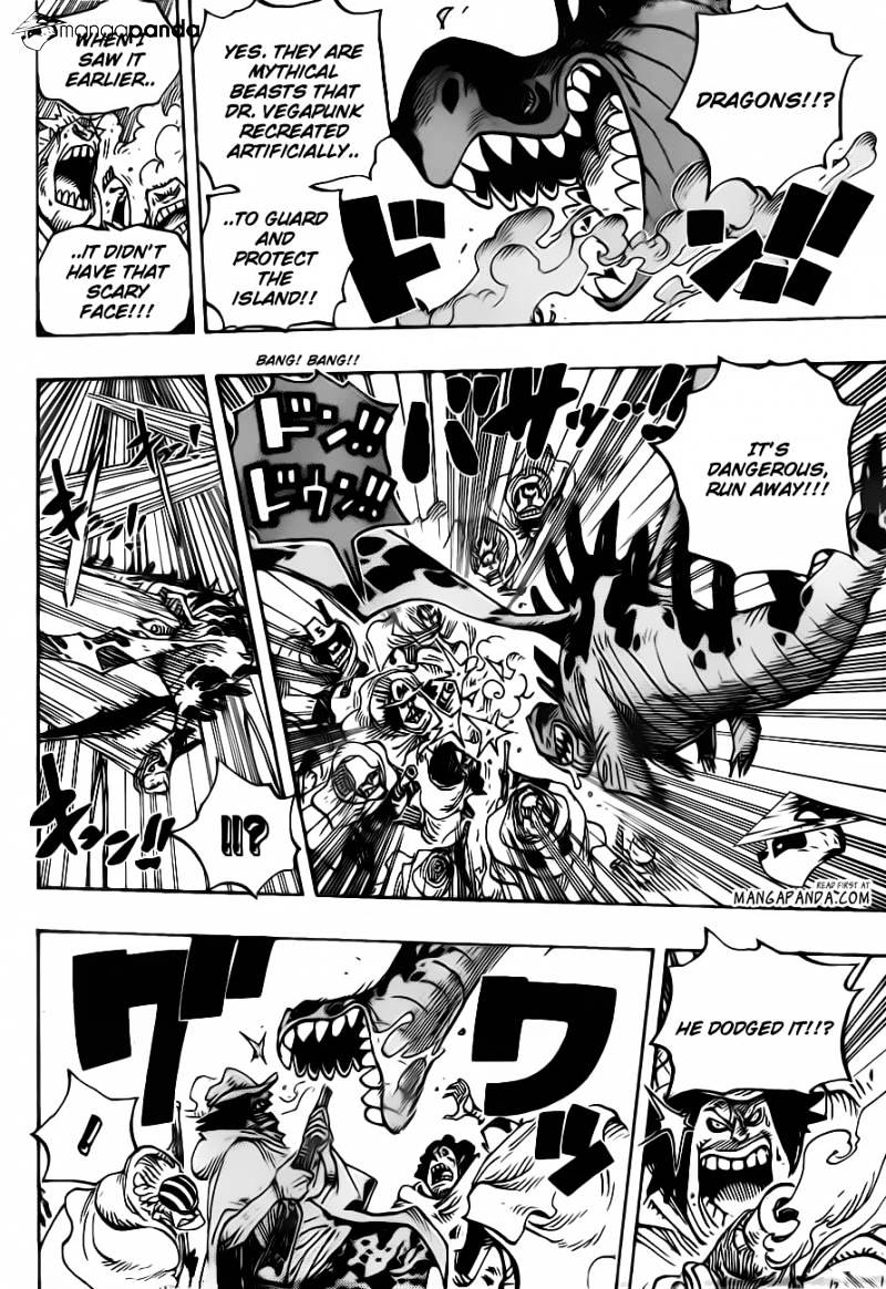 One Piece - Chapter 680 : Captain Of The Marine S G-5, Kichiku No Vergo