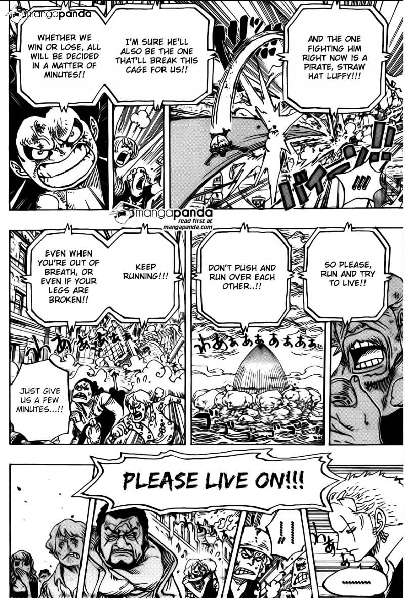 One Piece - Chapter 785 : Even If My Legs Were Broken...