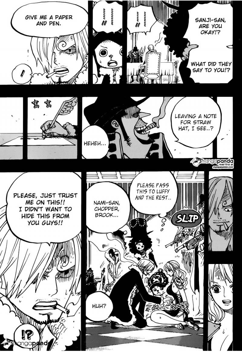 One Piece - Chapter 813 : An Invitation To The Tea Party