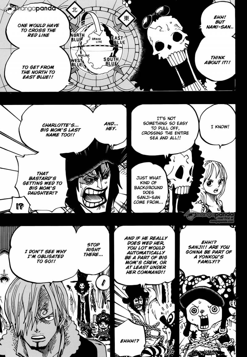 One Piece - Chapter 813 : An Invitation To The Tea Party