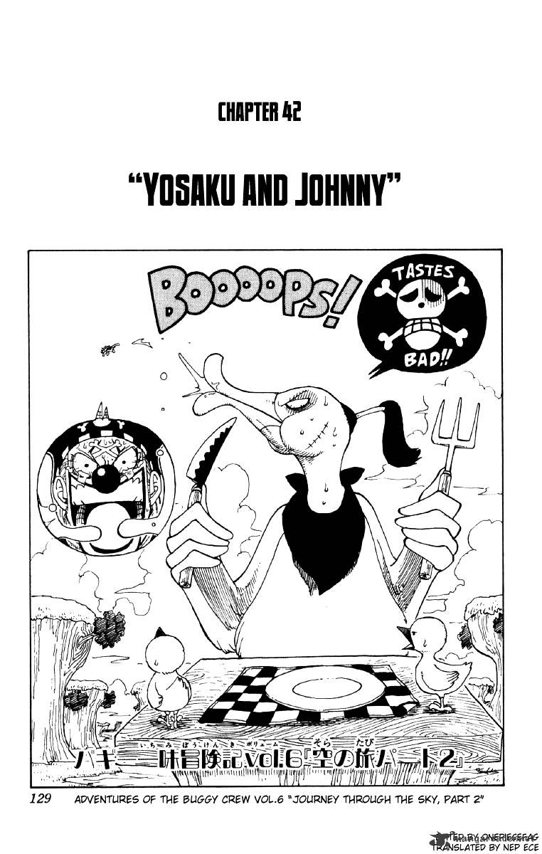 One Piece - Chapter 42 : Yosaku And Joni