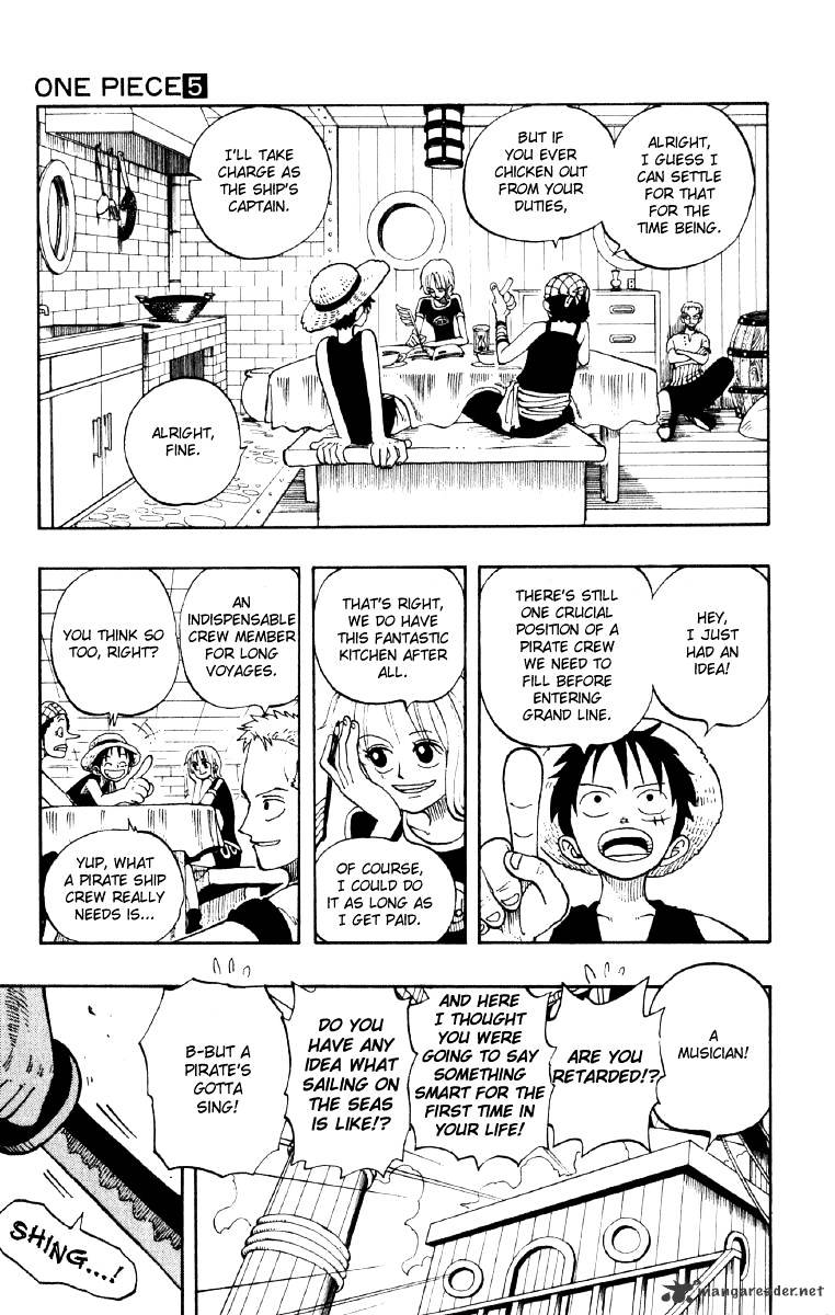 One Piece - Chapter 42 : Yosaku And Joni