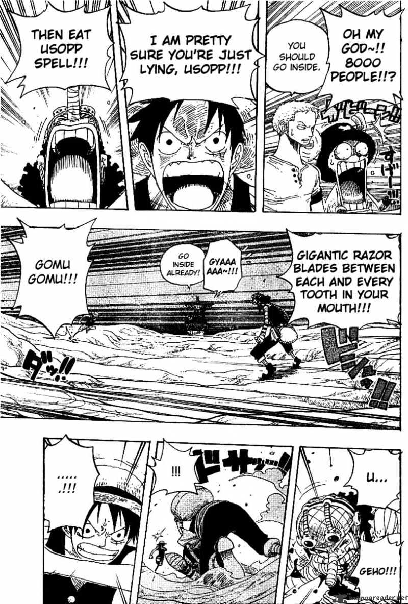 One Piece - Chapter 332 : Luffy Vs Usopp