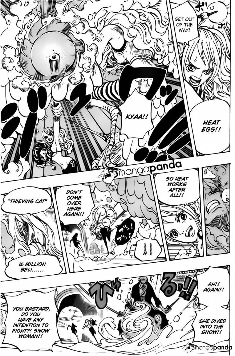 One Piece - Chapter 686 : Biscuit Room’s Snow Woman.