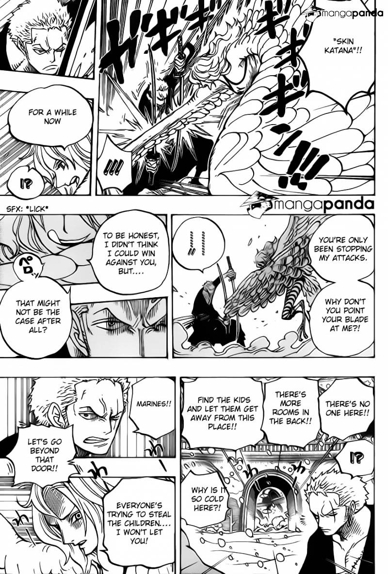 One Piece - Chapter 686 : Biscuit Room’s Snow Woman.