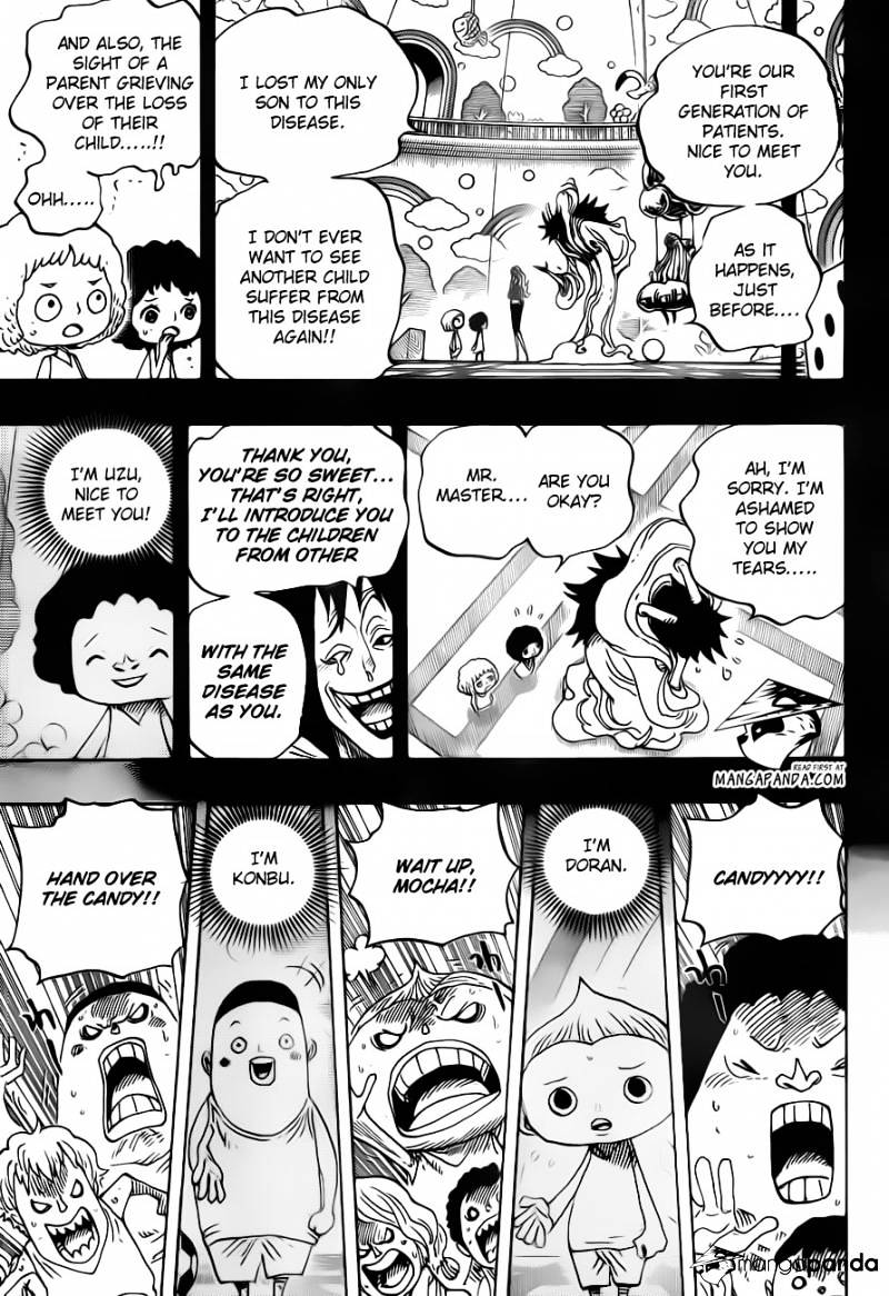 One Piece - Chapter 686 : Biscuit Room’s Snow Woman.