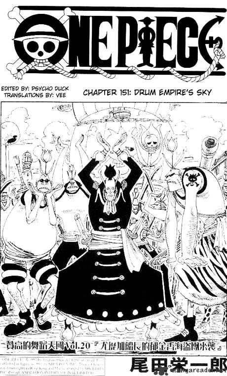 One Piece - Chapter 151 : Drum Empire S Sky