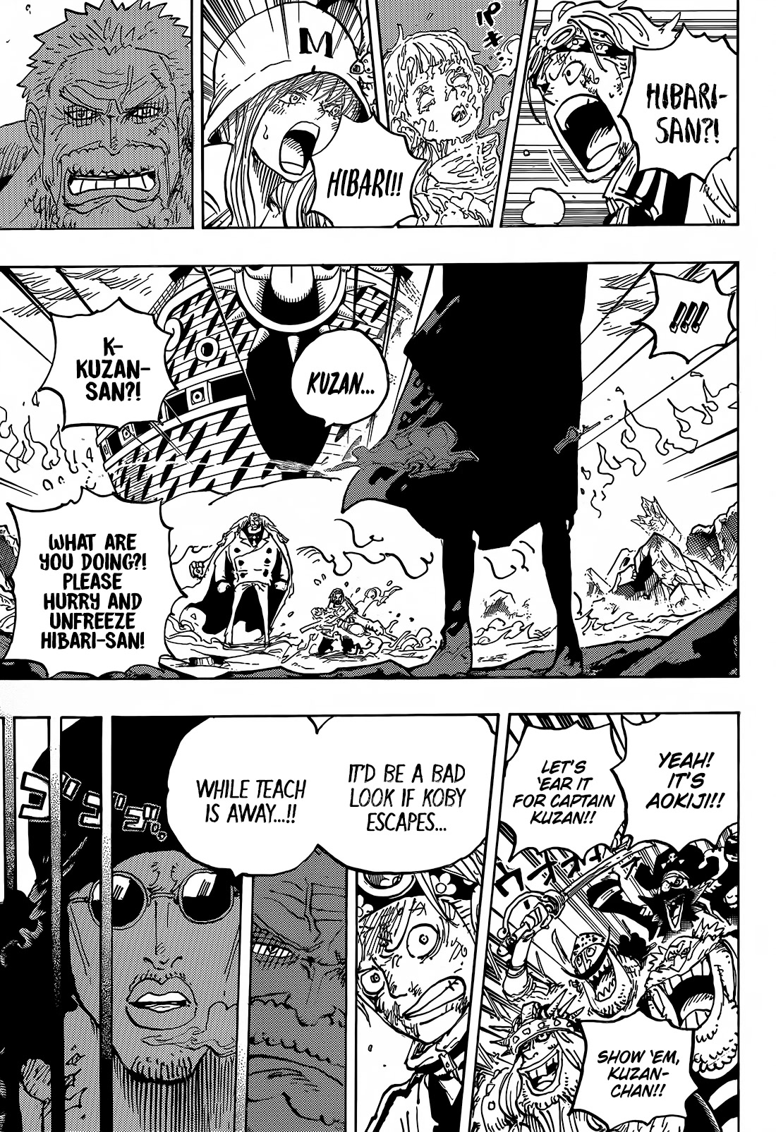 One Piece - Chapter 1081: Kuzan, Tenth Captain Of The Blackbeard Pirates