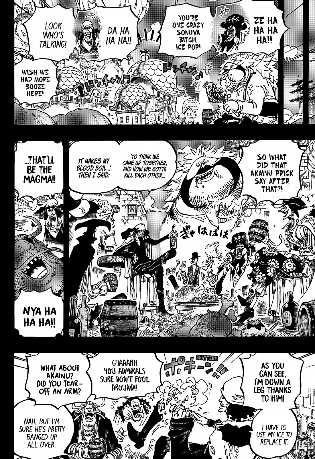 One Piece - Chapter 1081: Kuzan, Tenth Captain Of The Blackbeard Pirates