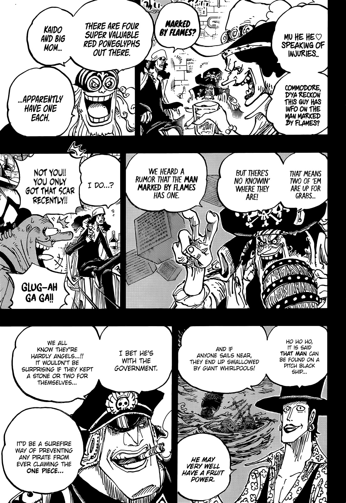 One Piece - Chapter 1081: Kuzan, Tenth Captain Of The Blackbeard Pirates