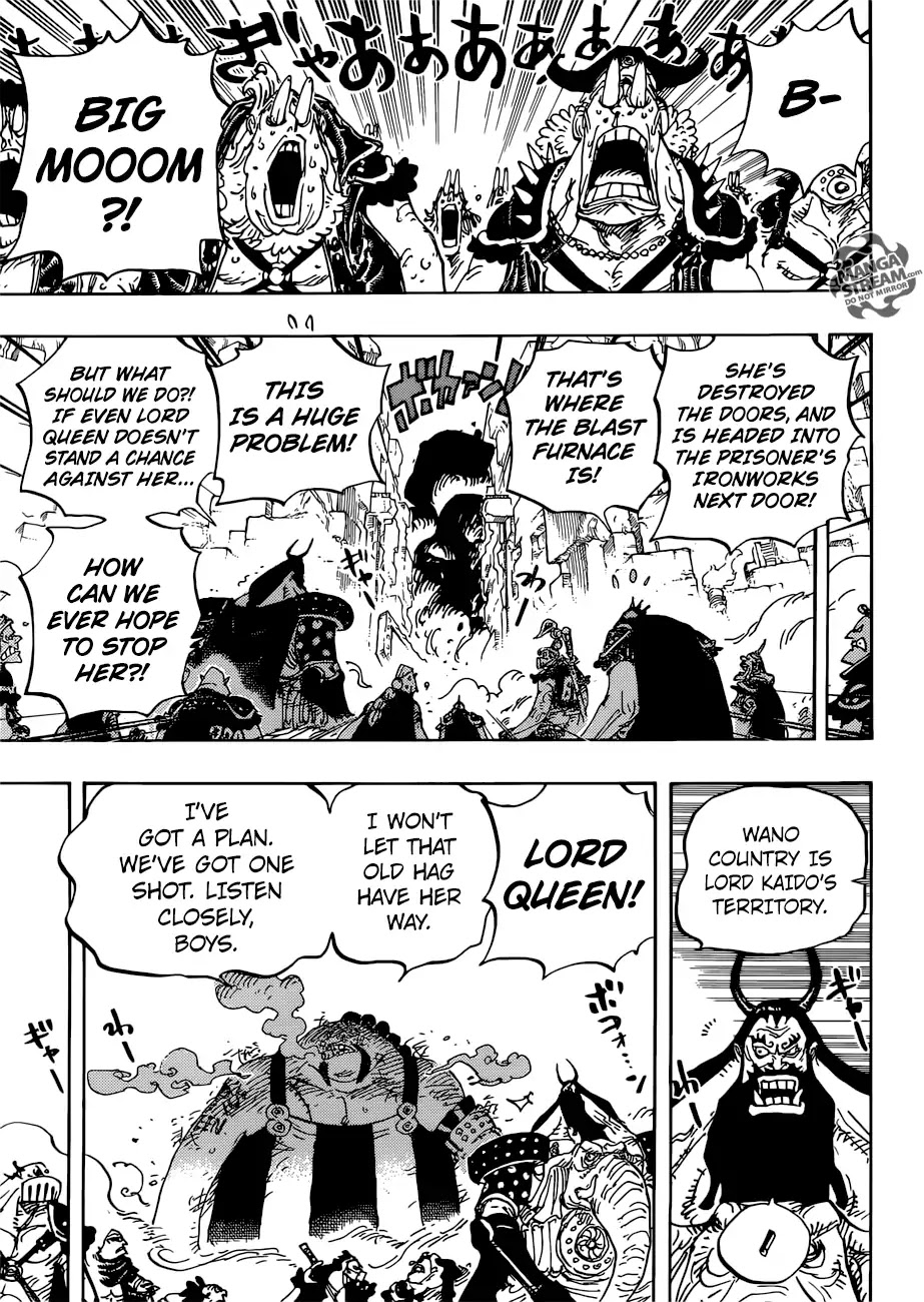 One Piece - Chapter 947: Queen S Gamble