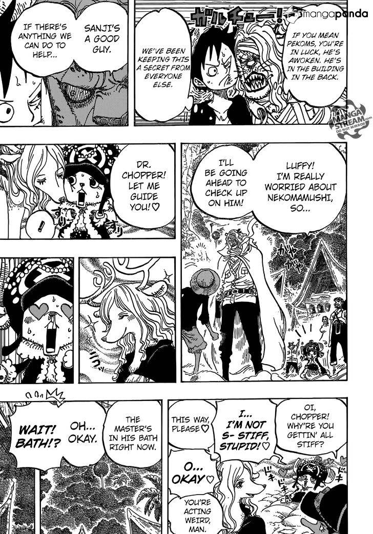 One Piece - Chapter 814 : Let S Go To See Master Nekomamushi