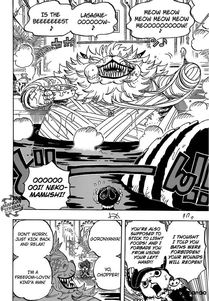 One Piece - Chapter 814 : Let S Go To See Master Nekomamushi