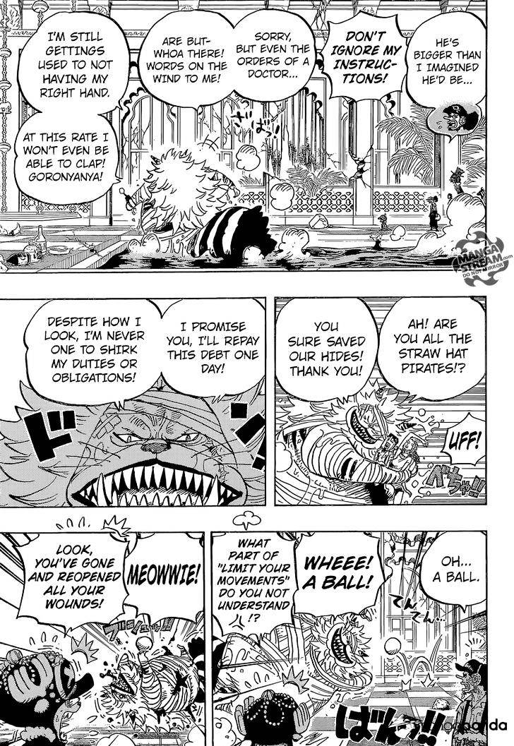 One Piece - Chapter 814 : Let S Go To See Master Nekomamushi