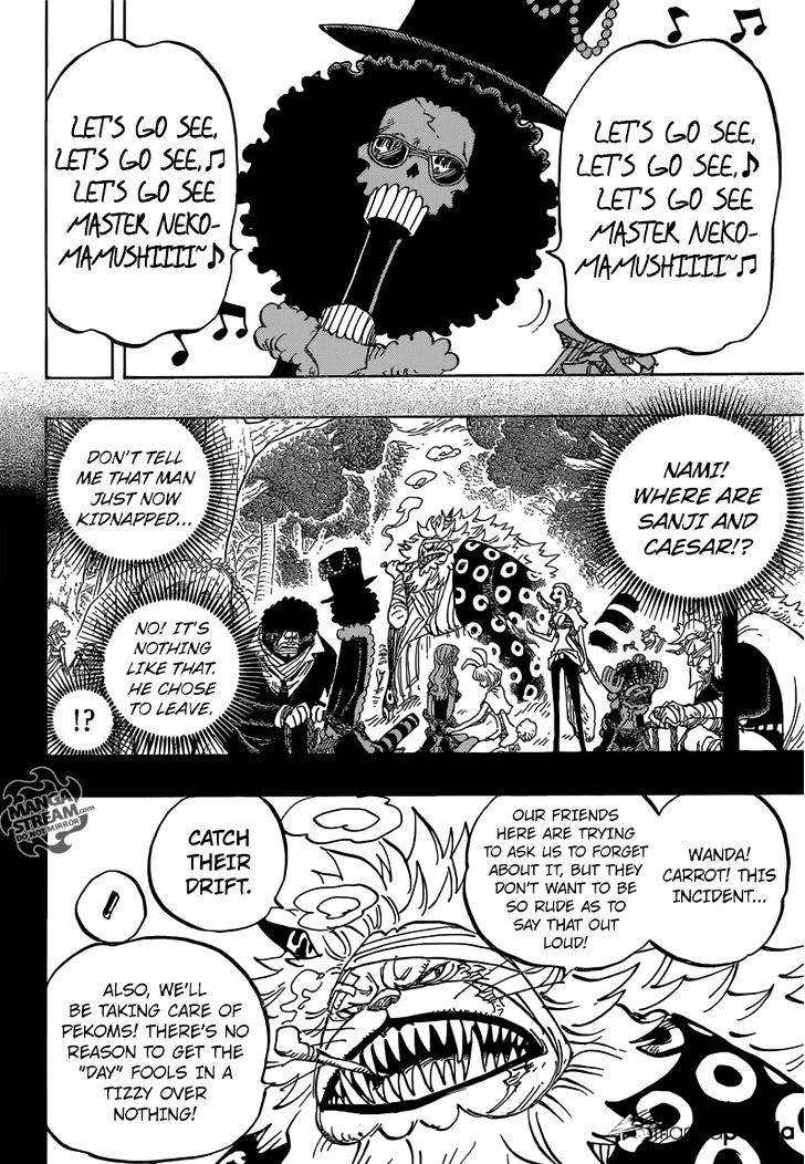 One Piece - Chapter 814 : Let S Go To See Master Nekomamushi