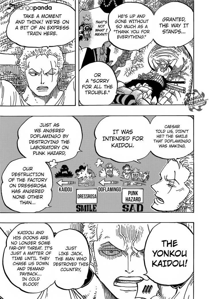 One Piece - Chapter 814 : Let S Go To See Master Nekomamushi