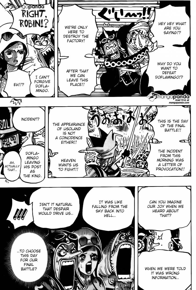 One Piece - Chapter 728 : Tragedies