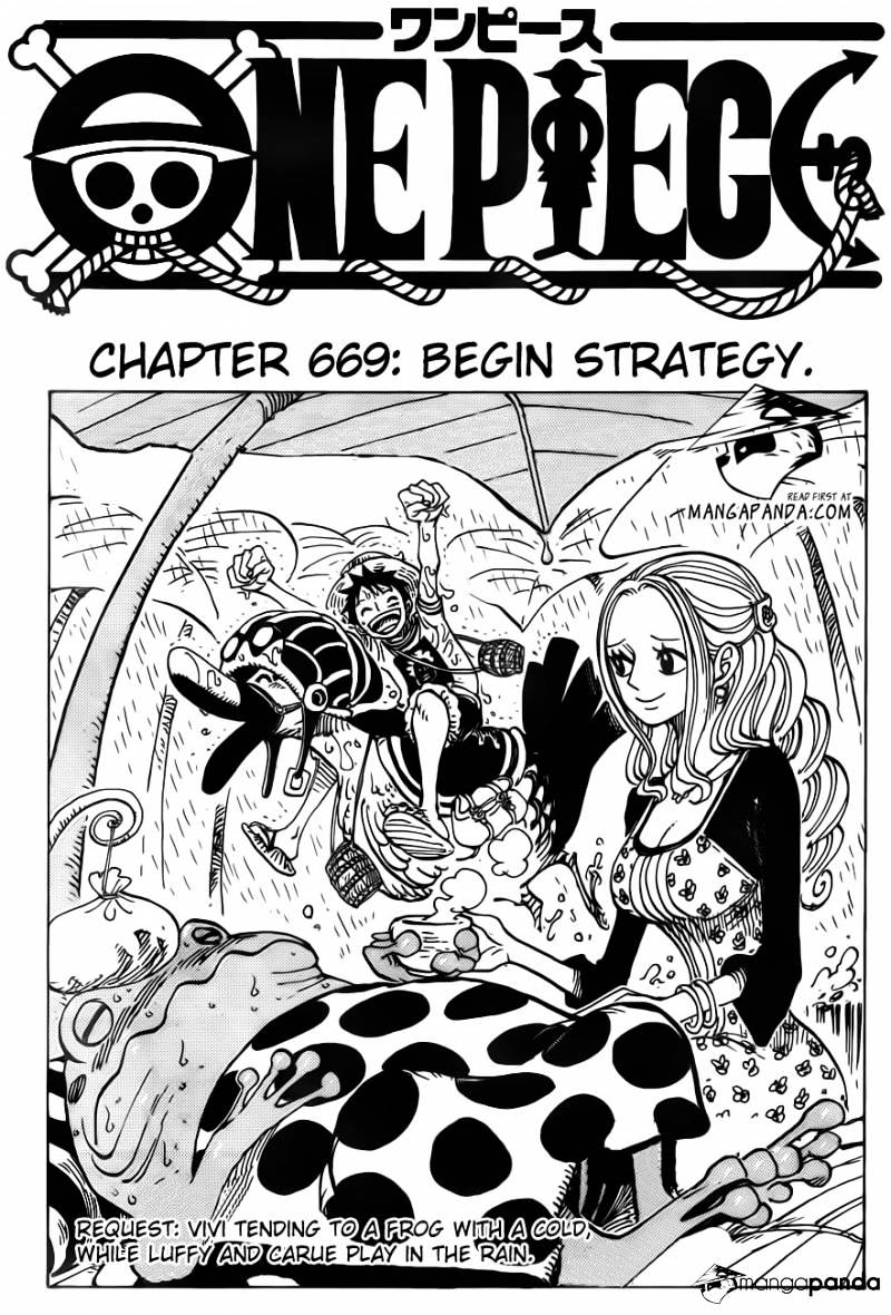 One Piece - Chapter 669 : Begin Strategy.