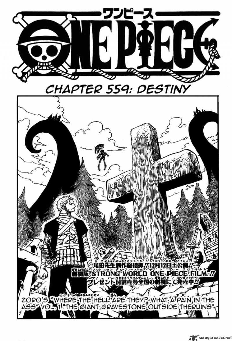 One Piece - Chapter 559 : Destiny