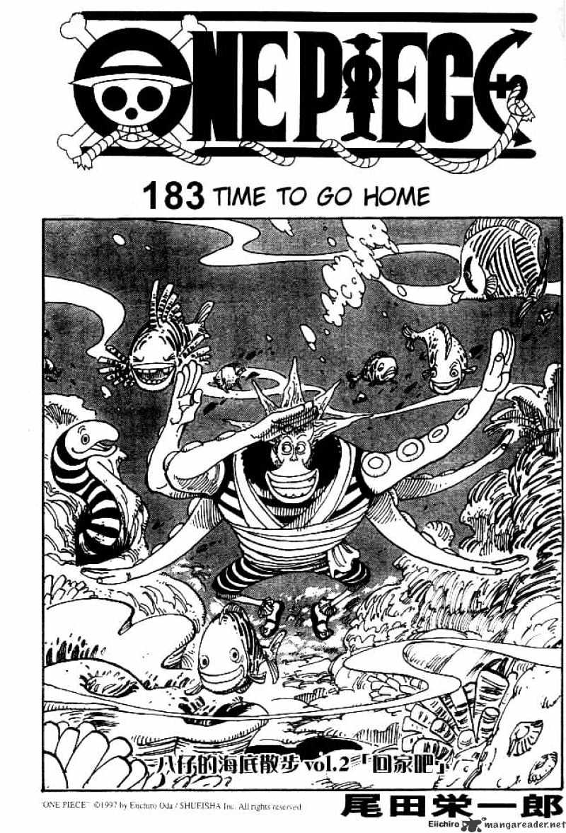 One Piece - Chapter 183 : Time To Go Home