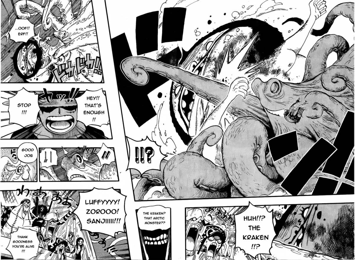 One Piece - Chapter 606 : Adventure In The Deep Sea