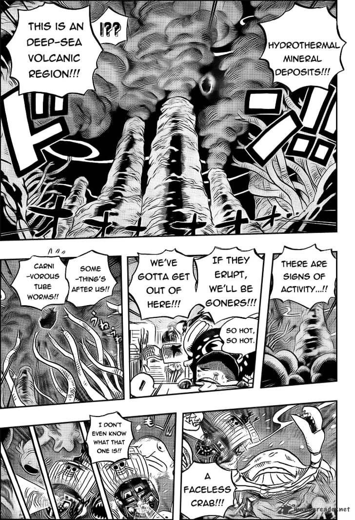 One Piece - Chapter 606 : Adventure In The Deep Sea