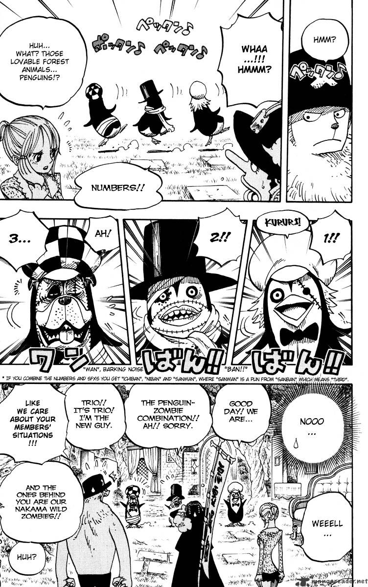 One Piece - Chapter 451 : Perona S Wonder Garden