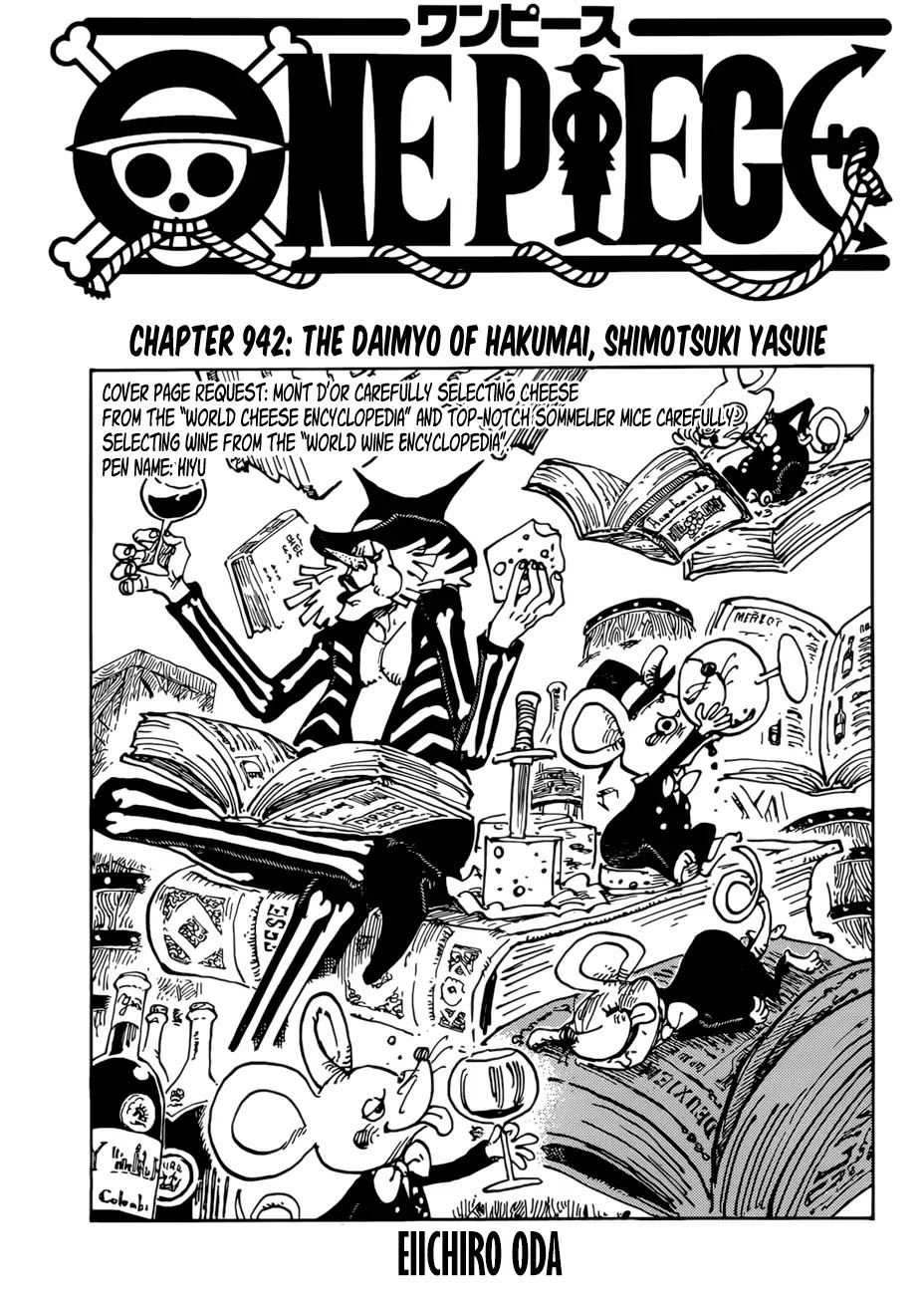 One Piece - Chapter 942: The Daimyo Of Hakumai, Shimotsuki Yasuie