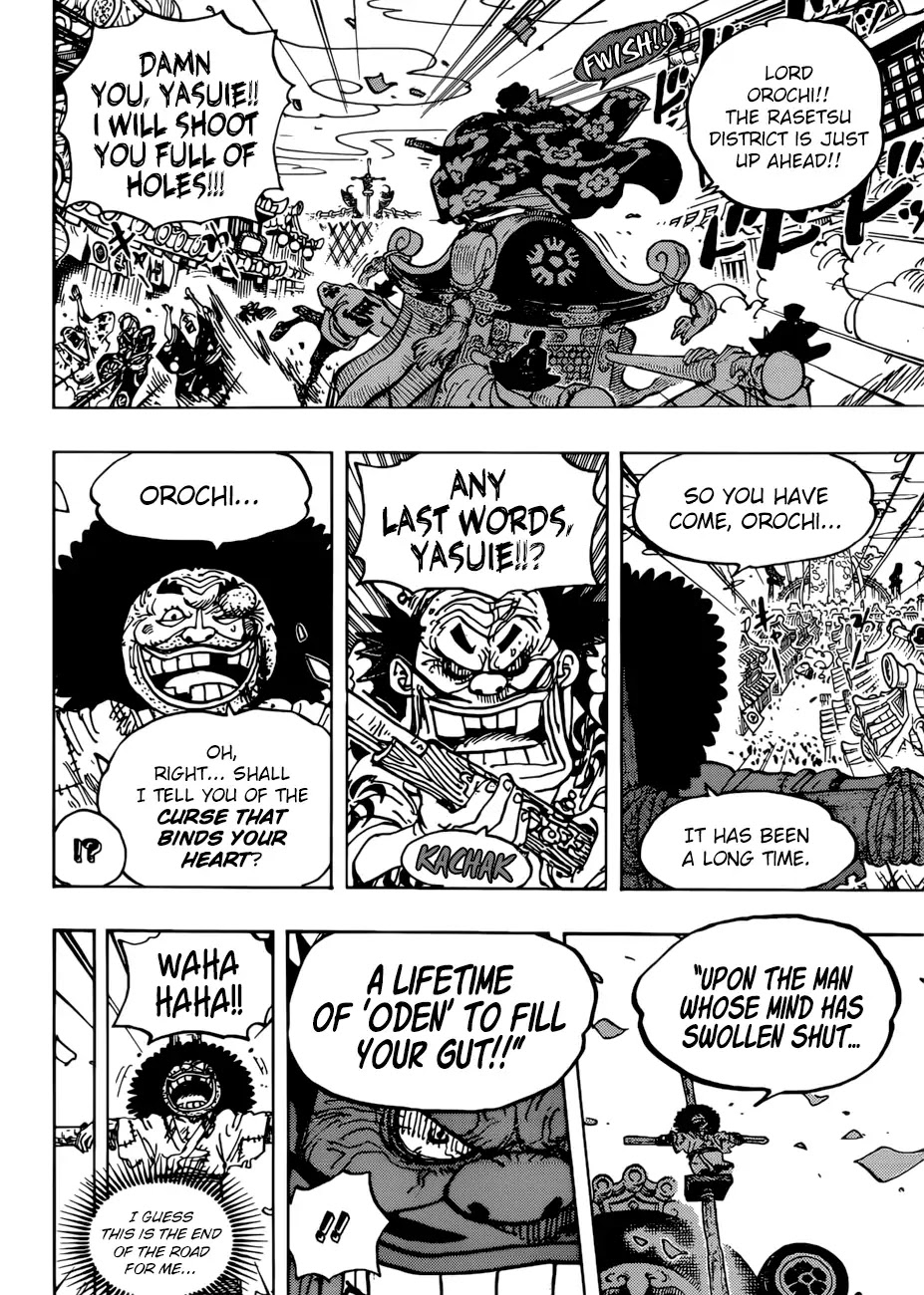 One Piece - Chapter 942: The Daimyo Of Hakumai, Shimotsuki Yasuie