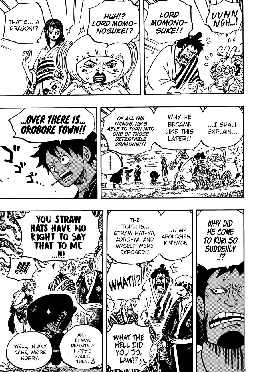 One Piece - Chapter 922