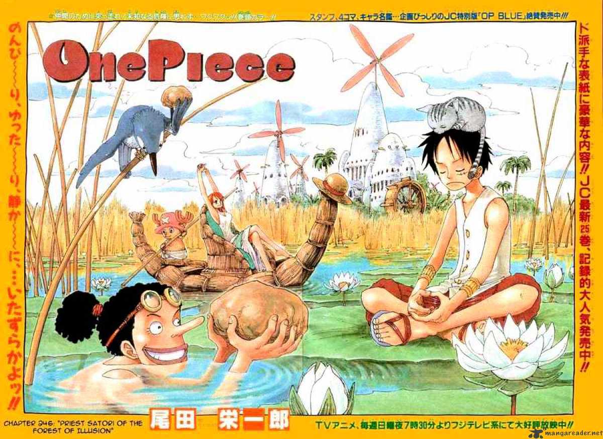 One Piece - Chapter 246 : Priest Satori Of The Forest Of Illusions