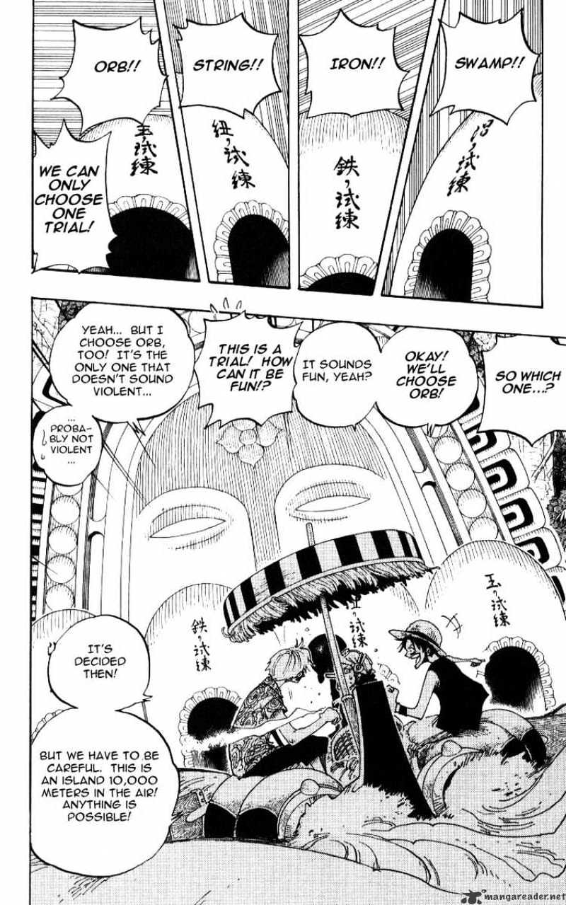 One Piece - Chapter 246 : Priest Satori Of The Forest Of Illusions